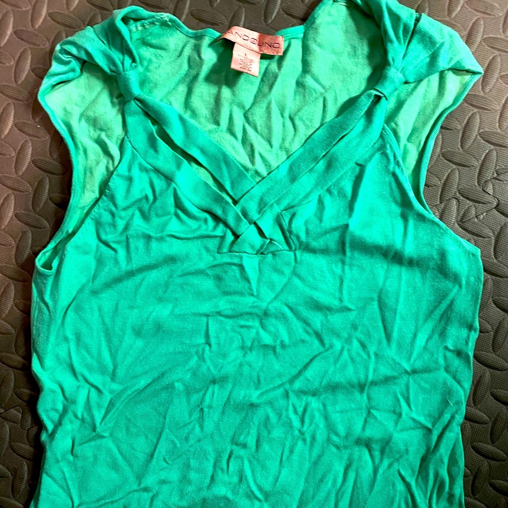 Green Cotton Tank